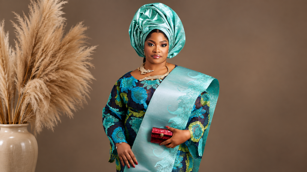 Taiwo Ogidan at her 40th birthday celebration in Lincolnshire